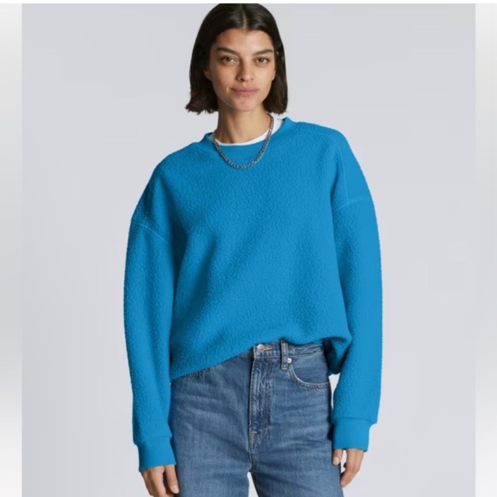 The Renew Teddy Sherpa Fleece Sweatshirt